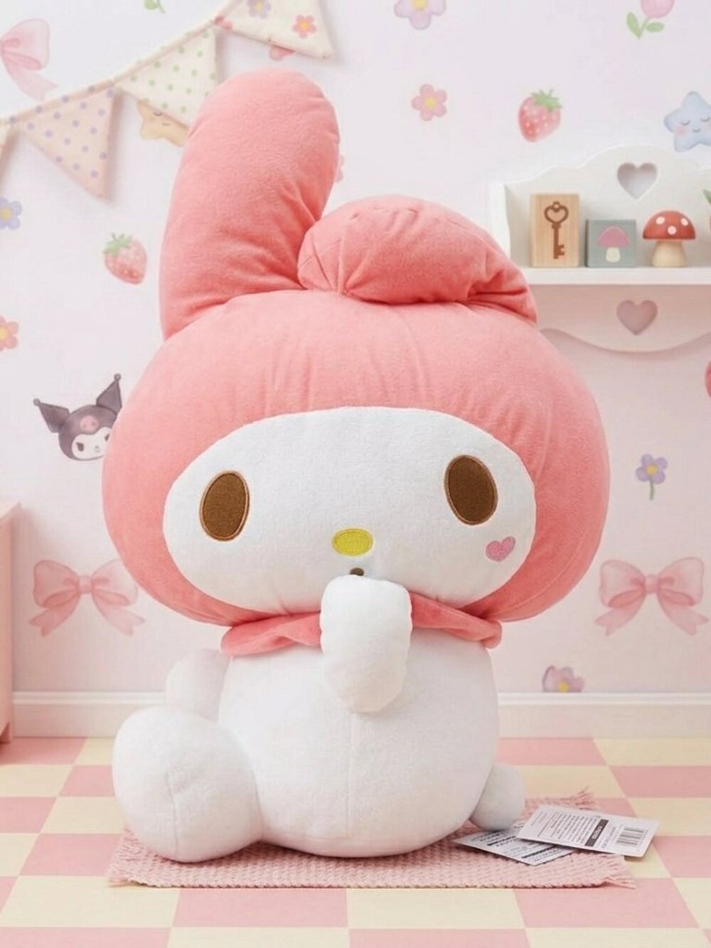 My Melody Lovely Pink Jumbo Plushy